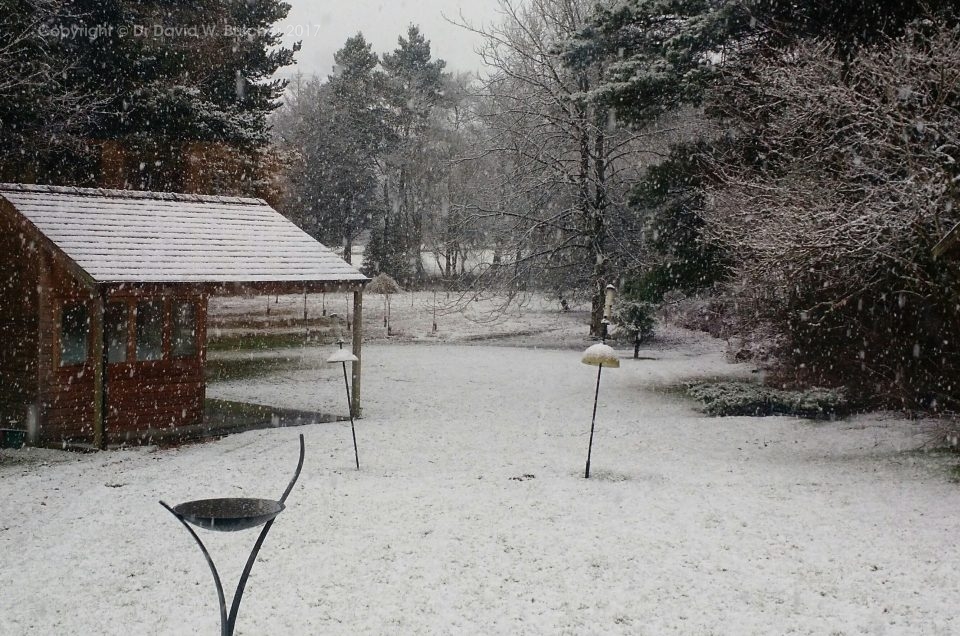 Snow in the Peak District