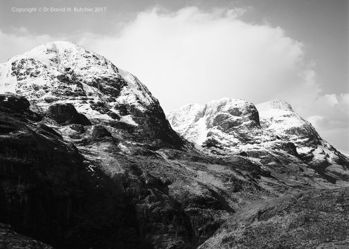 Three Sisters of Glen Coe, Scotland