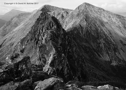 Aonach Eagach Ridge, Glen Coe, Scotland