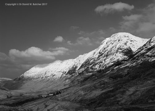 Aonach Eagach from Glen Coe, Scotland