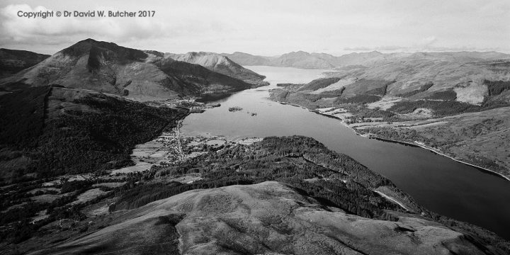 Loch Leven from the Pap of Glencoe, Scotland