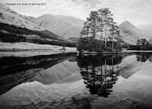 Lochan Urr Reflections, Glen Etive, Scotland