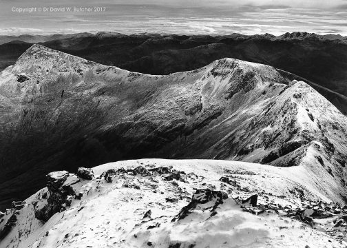 Devils Ridge, Mamores, Fort William, Scotland