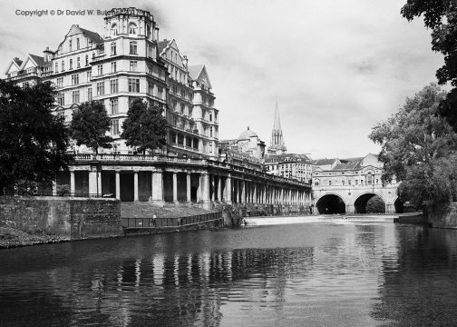 Bath Pulteney Bridge and River, England