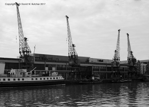 Bristol M Shed Cranes, England