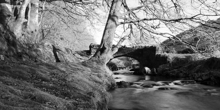 Exmoor Robbers Bridge near Lynmouth, England