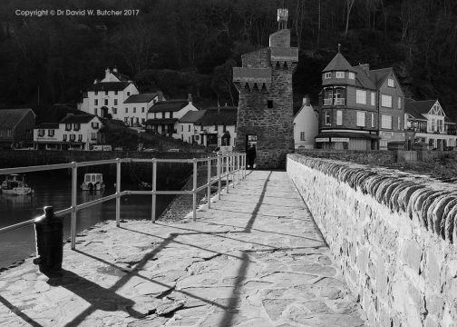 Lynmouth Harbour Jetty, Exmoor, England