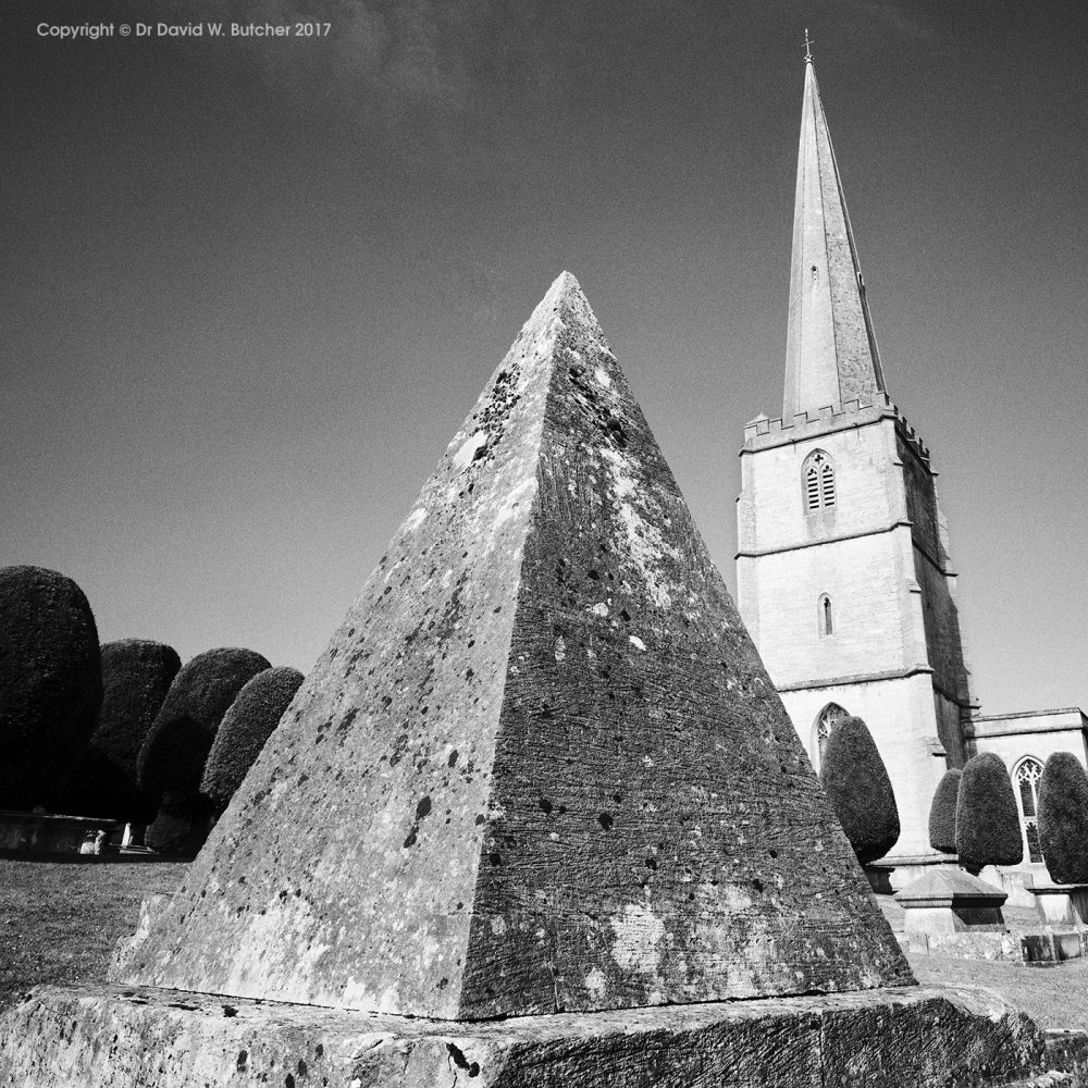 Painswick Church and Yew Trees