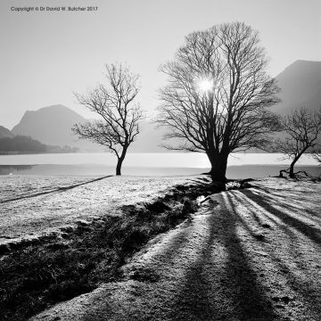 Winter Sun Buttermere, Lake District