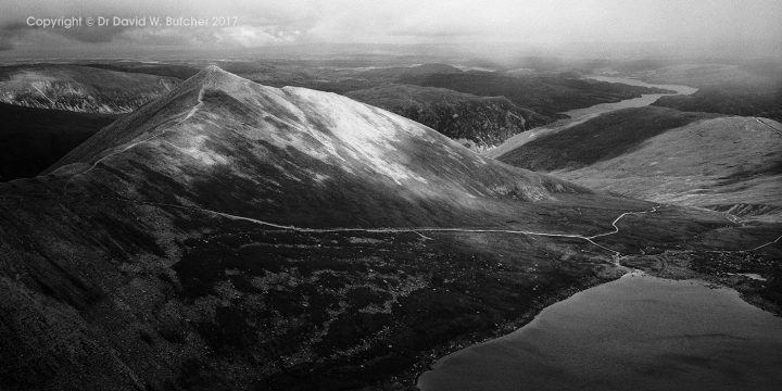 Catstye Cam from Helvellyn, Lake District