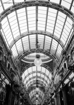 County Arcade Roof, Leeds, England