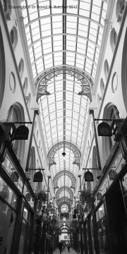 Thorntons Arcade Roof in Leeds, England