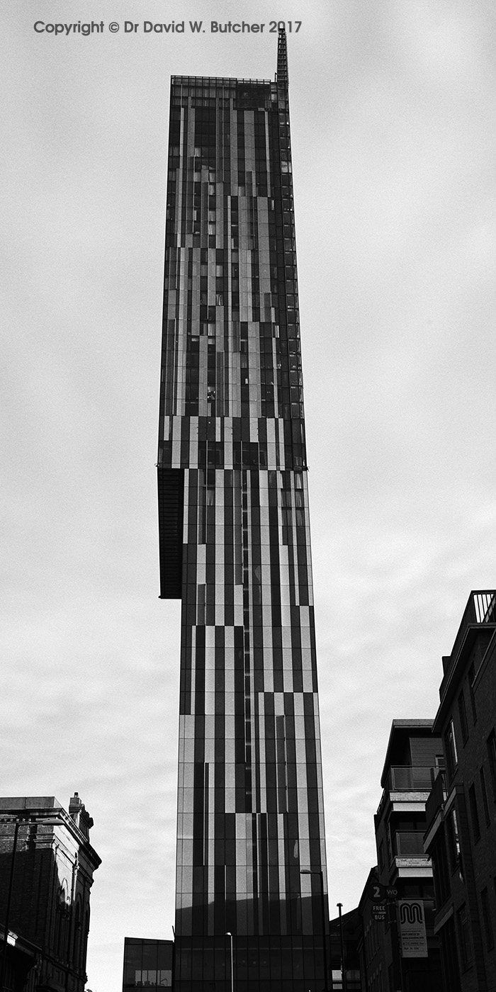 Manchester Beetham Tower Panorama, England