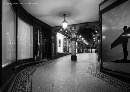 Central Arcade Newcastle at Night
