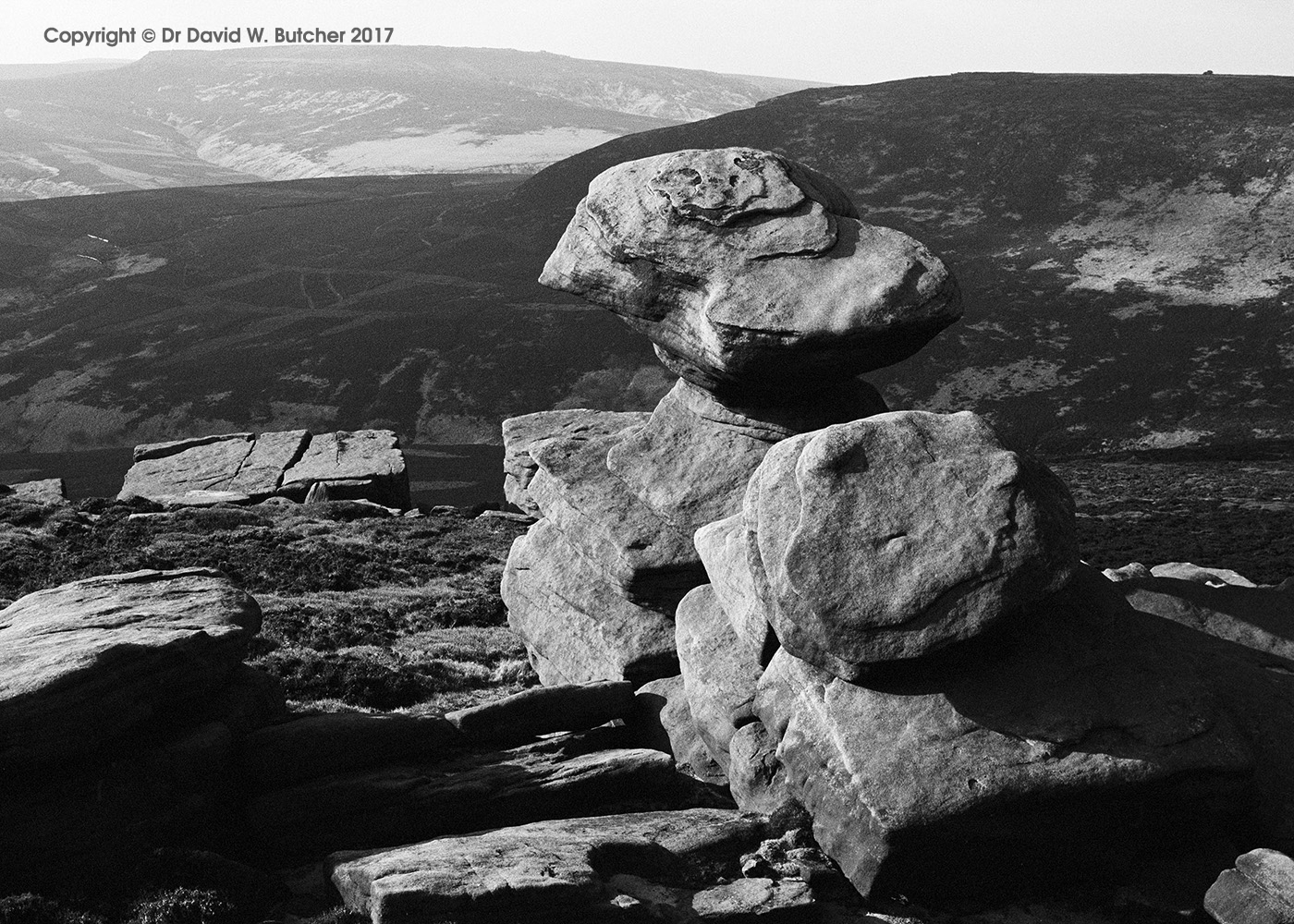 Bleaklow Crow Stones Edge, Peak District