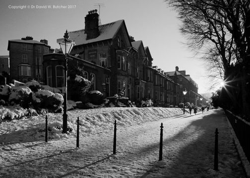 Buxton Broad Walk in Winter, Peak District