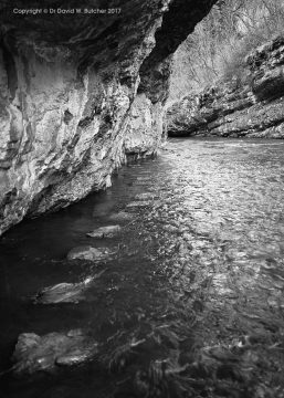 Chee Dale Stepping Stones near Buxton, Peak District