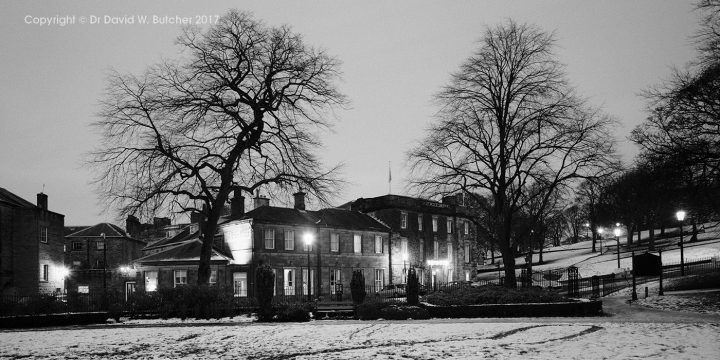 Buxton Old Hall Inn at Night, Peak District