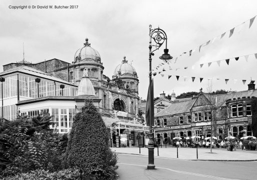 Buxton Opera House and Bunting, Peak District