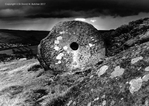 Curbar Edge Millstone Storm, Peak District