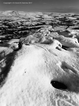 Kinderscout from Eccles Pike, Chapel-en-le-Frith, Peak District