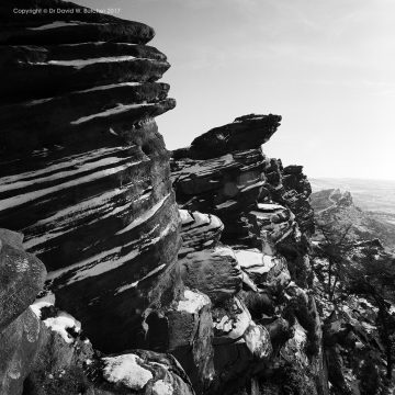 Roaches Western Edge, square, Leek, Peak District