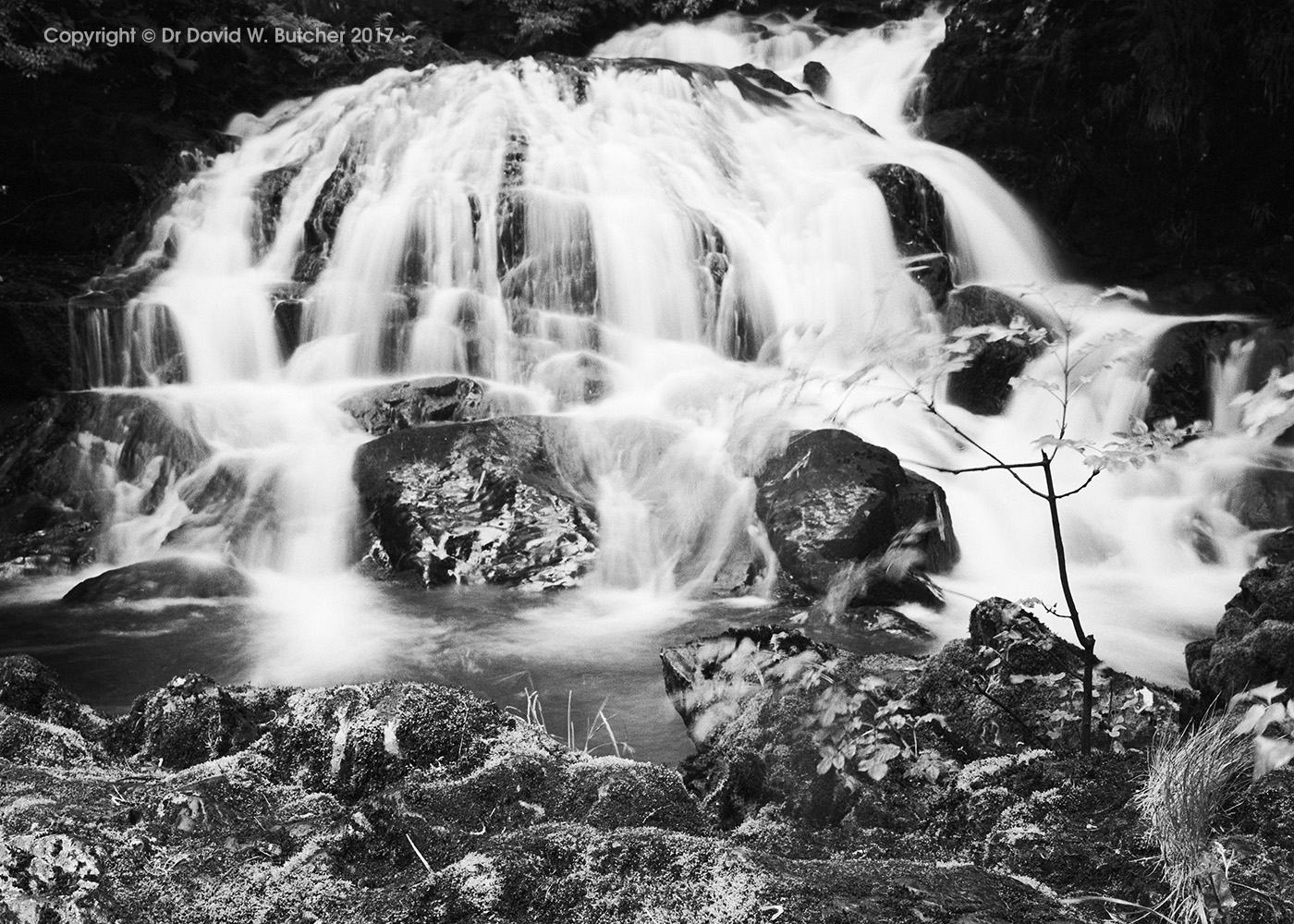 Fairy Falls Treffriw, Snowdonia, Wales