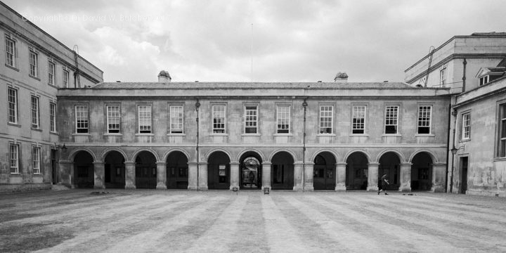 Cambridge Emmanuel College Front Court Entrance, England