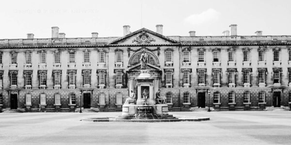 Cambridge King's College Gibb's Building, England