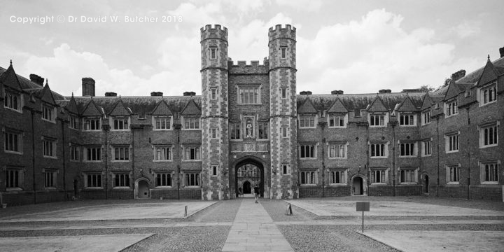 Cambridge St John's College Second Court, England