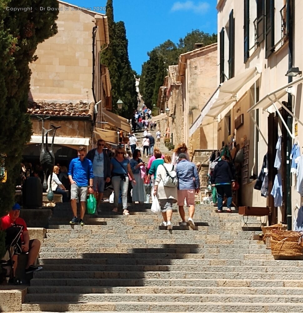 Pollensa Steps, Mallorca, Spain