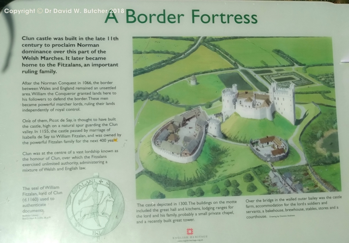 Clun Castle, Shropshire