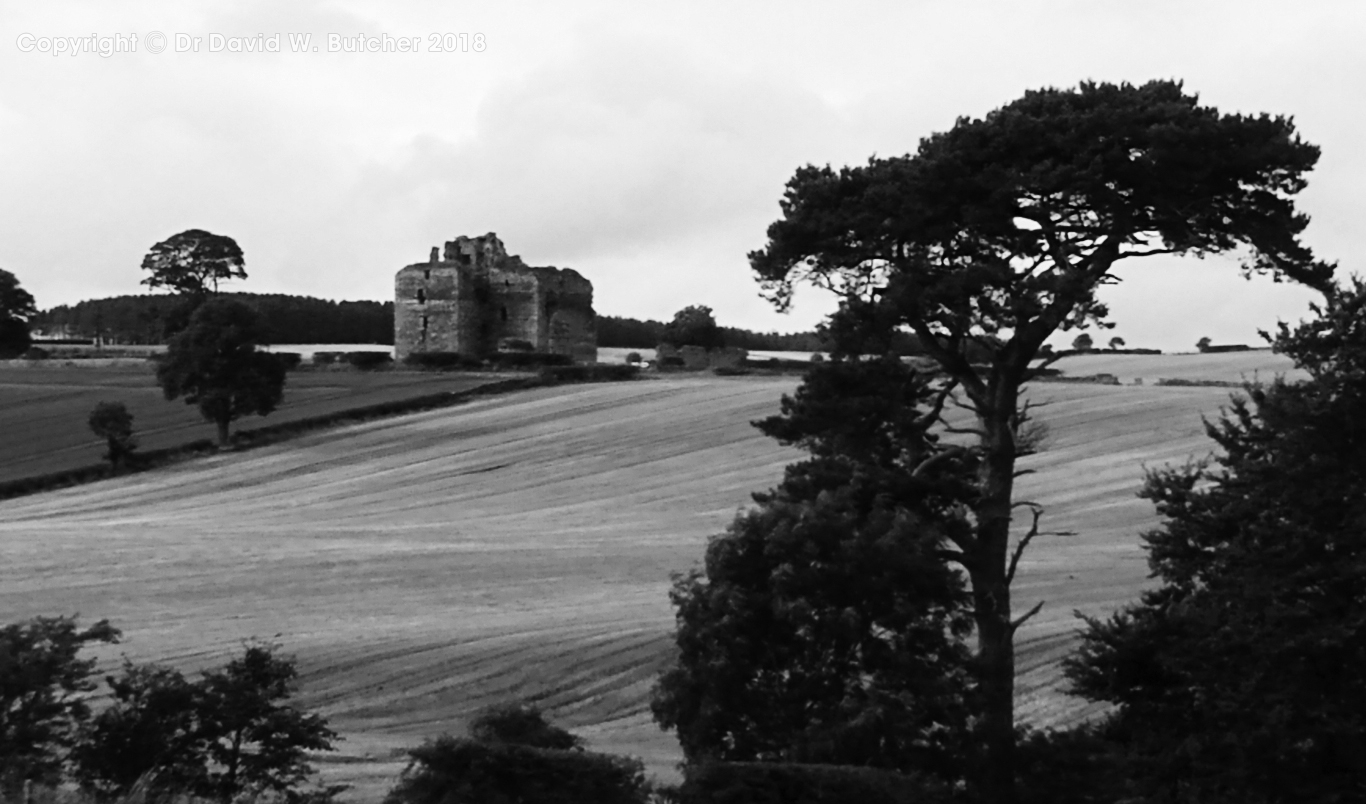 Cessford Castle near Jedburgh, Kerr family stronghold