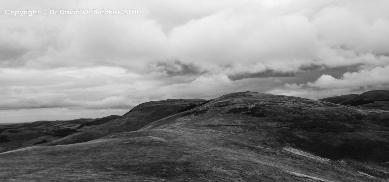 Wideopen Hill between Kirk Yetholm and Morebattle