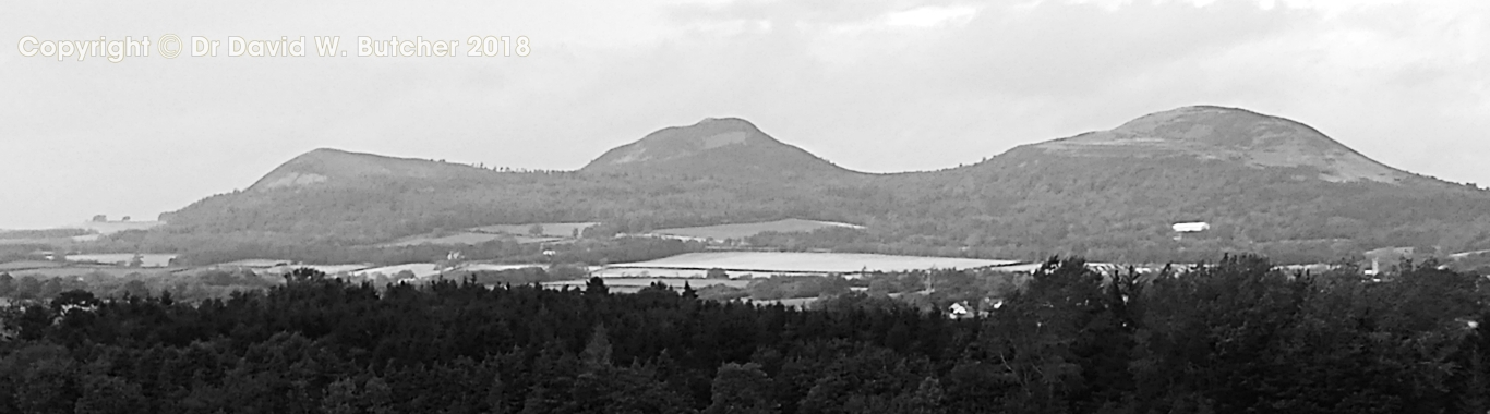 Eildon Hills near Melrose