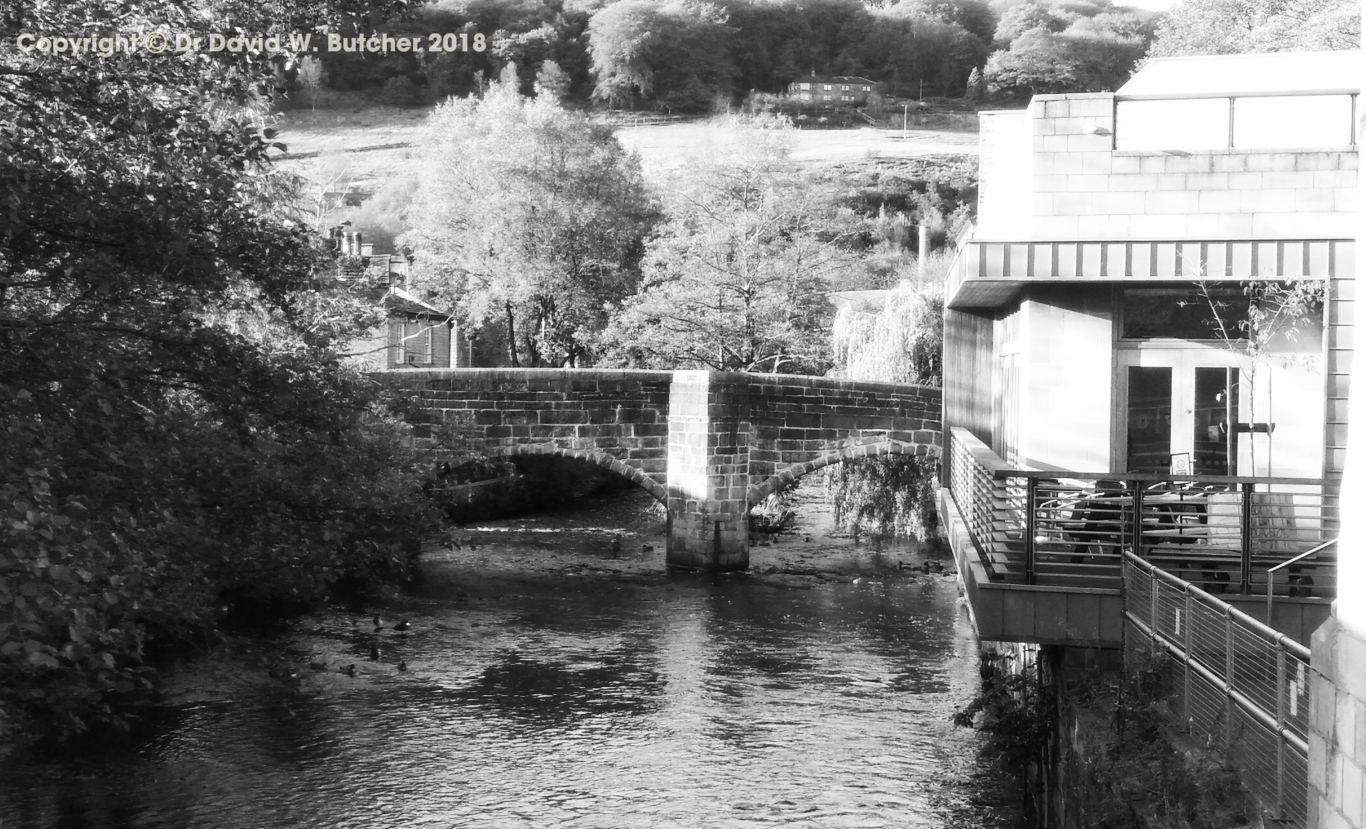 Hebden Bridge and River Colne