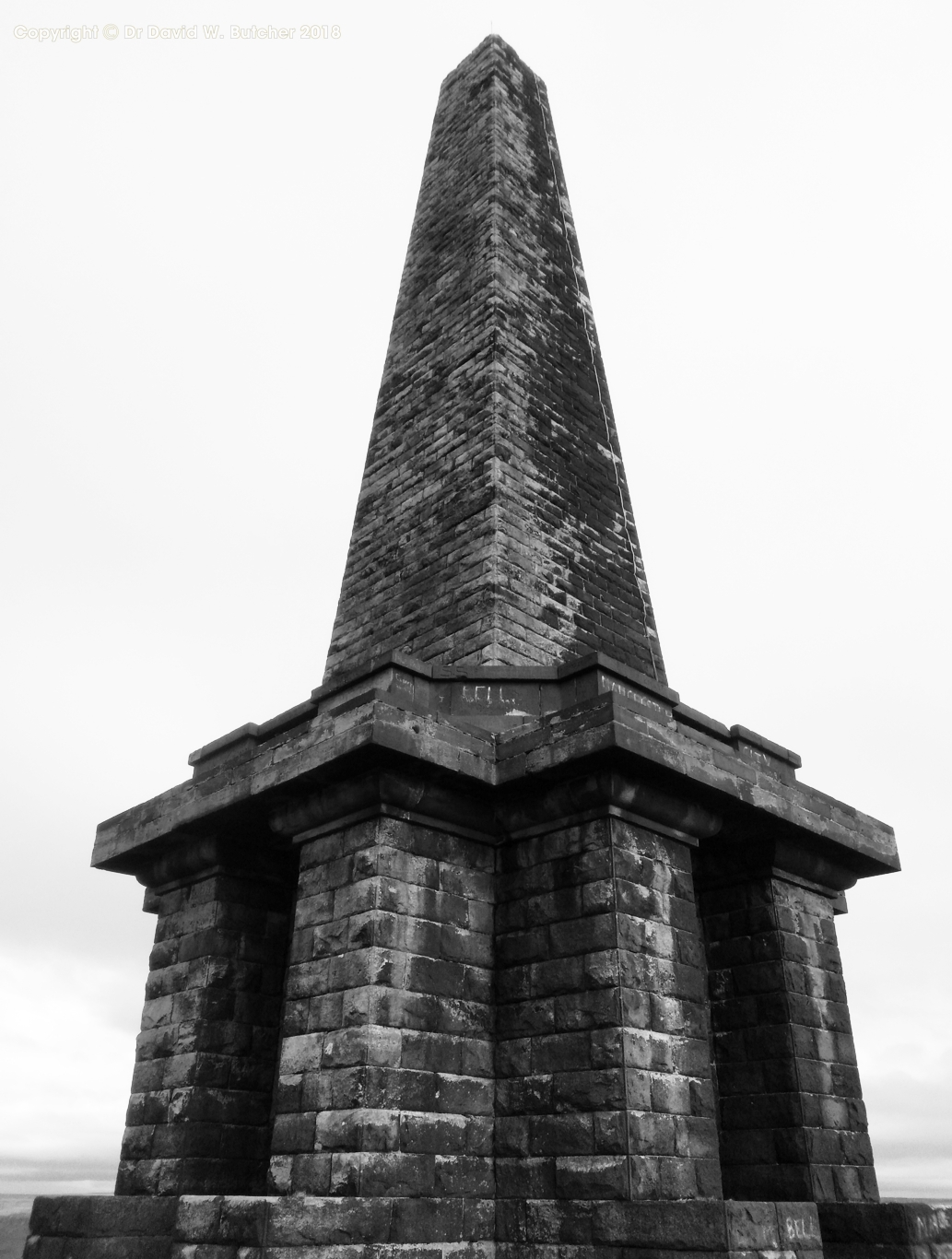 Stoodley Pike on the Pennine Way