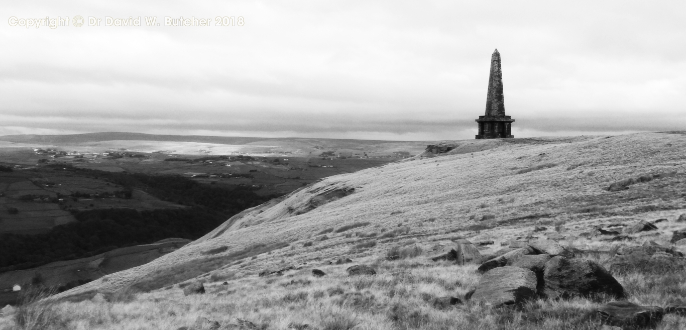 Stoodley Pike from the Pennine Way