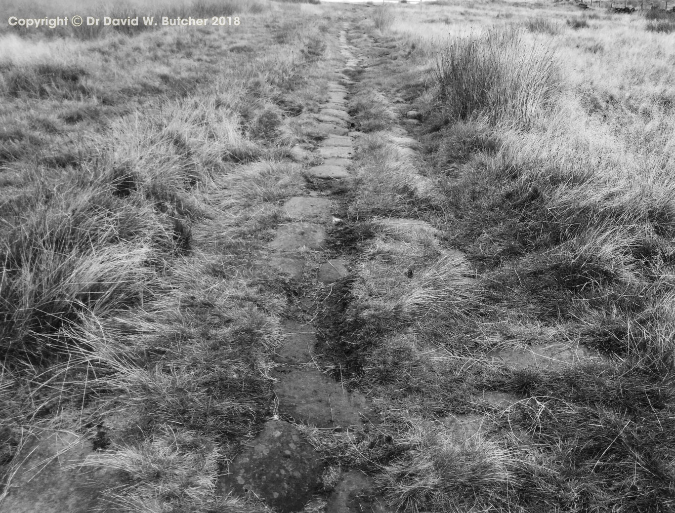 Blackstone Edge Roman Road near Littleborough