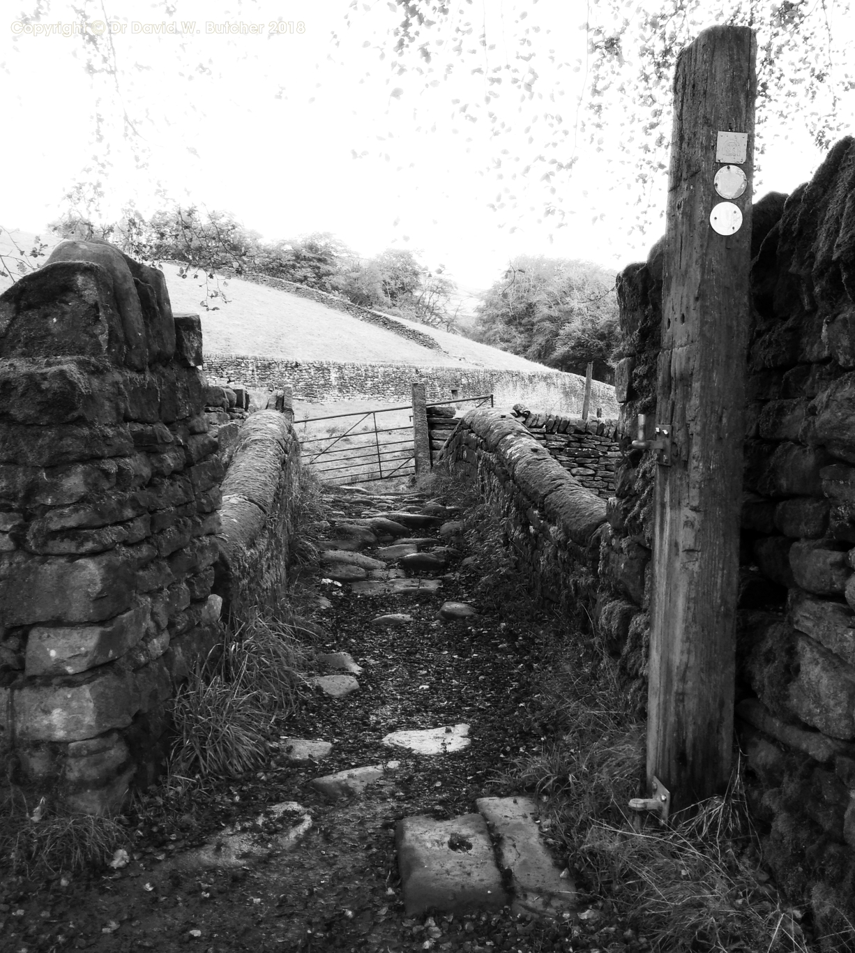 Close Gate Pack Horse Bridge near Marsden