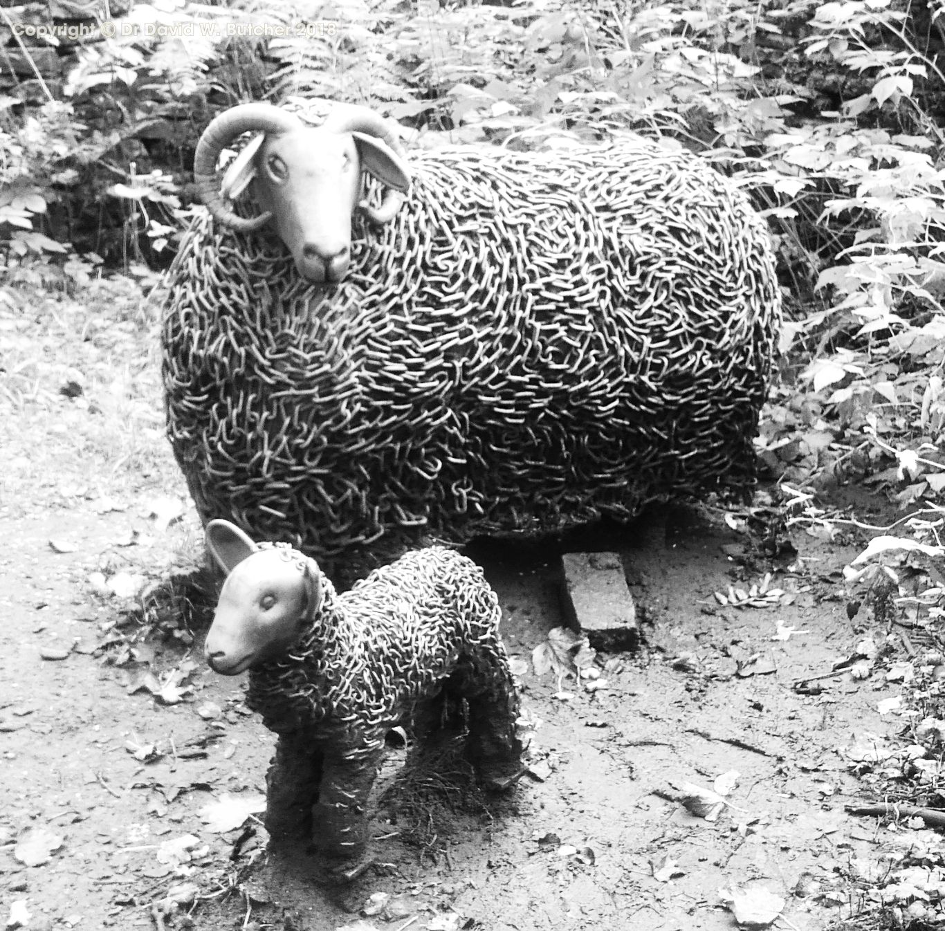 Marsden Tunnel End Steel Sheep Sculpture