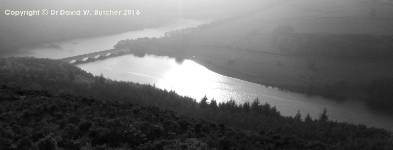 Ladybower reservoir from Salt Cellar