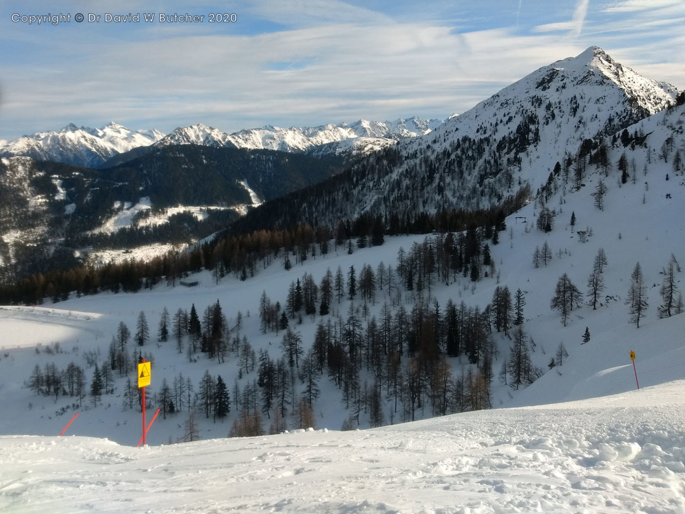 Schladming Reiteralm Bergstation Black Rose Ski Run with 41º slope