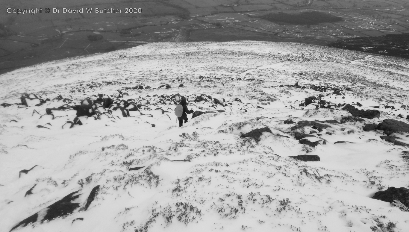 Carrock Hill Descent View