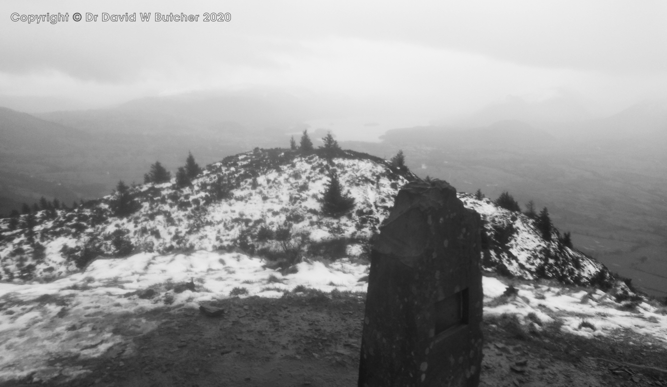 Dodd Summit View Over Derwent Water