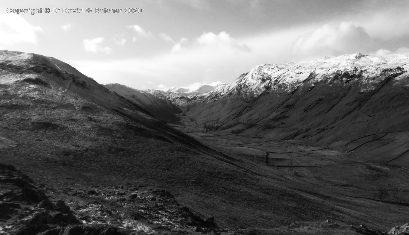 View from Beda Fell to Place Fell, near Howtown