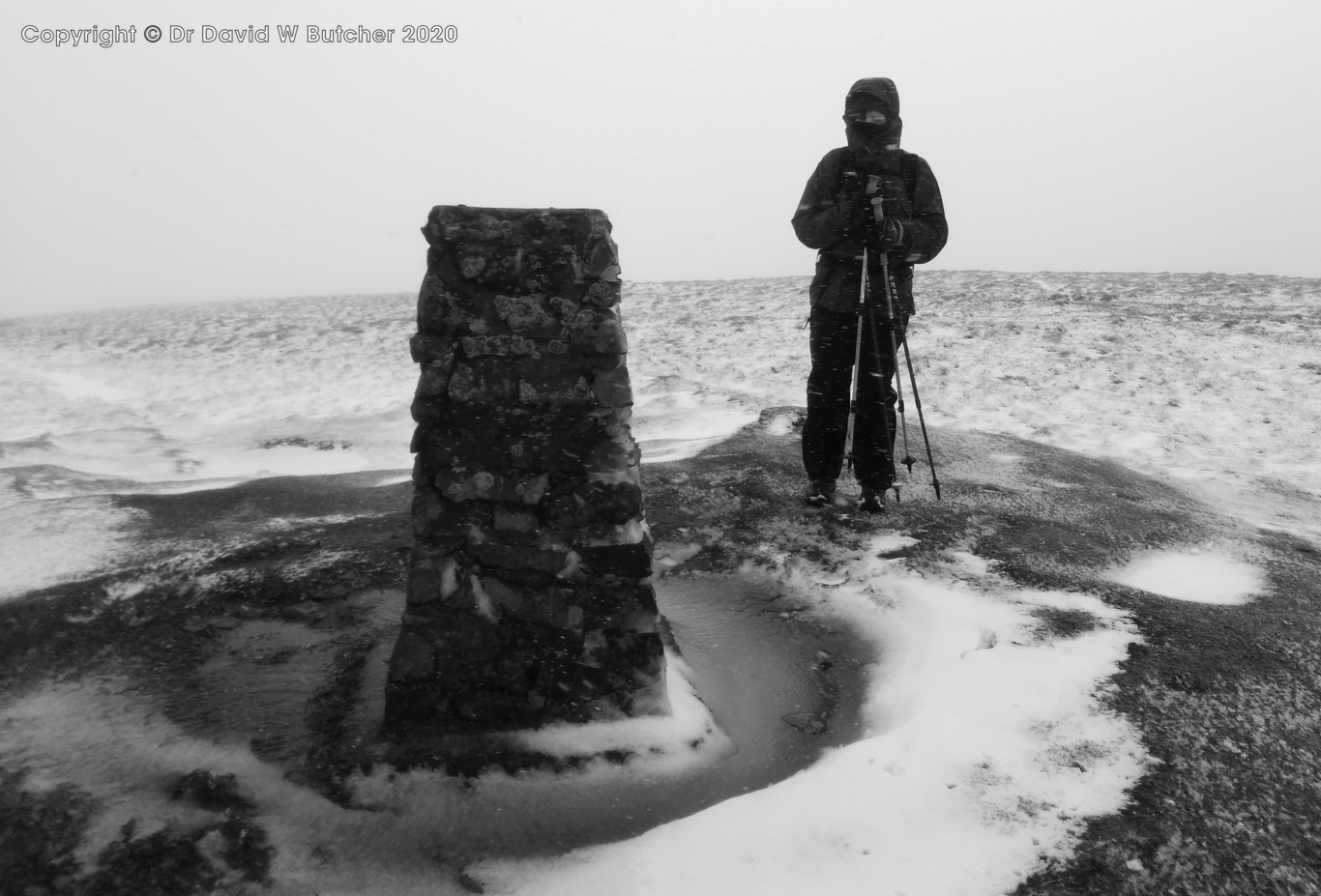 Little Mell Fell Summit trig point