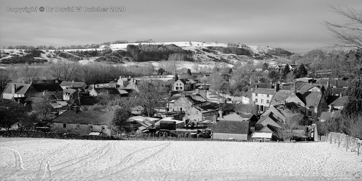 Hartington Village in Winter, Peak District