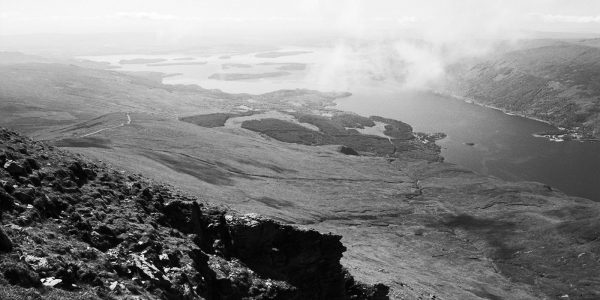 Loch Lomond from Ben Lomond, Trossachs, Scotland