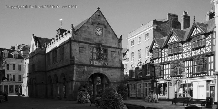 Shrewsbury Square and Old Market Hall, Shropshire